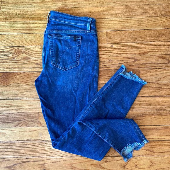 Joe's Jeans Denim - Joe's Jeans Brianna Skinny Ankle Frayed Jeans